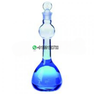 Volumetric Flask with one mark, Stopper Class A for Science Lab