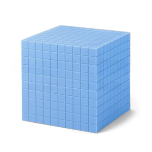 Cubic Decimeter Plastic for Physics Lab