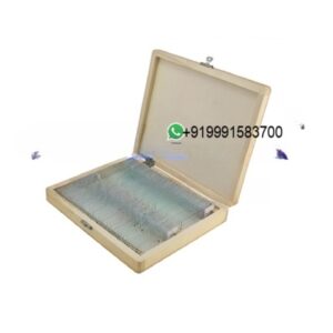 Teakwood - Slide Box Wooden for Science Lab