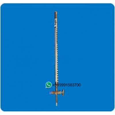 PTFE Key Straight Stopcock for Science Lab