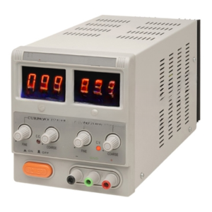 Power Supply (D.C) Regulated (Digital) 0-30V: Capacity: 5A for Physics Lab