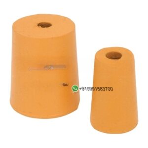Rubber Stoppers One Hole for Chemistry Lab