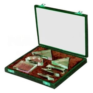 Set of Acrylic Plastic Blocks for Physics Lab