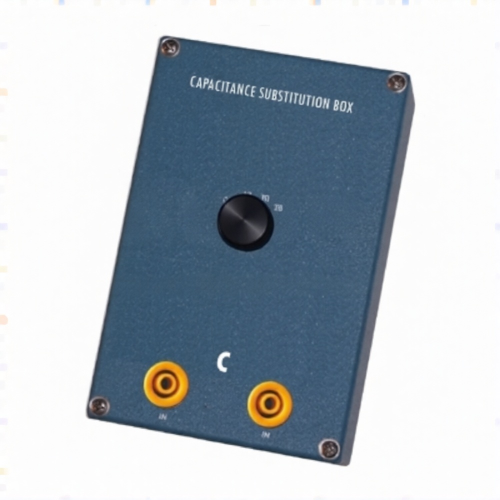 Capacitance Substitution Box for Physics Lab