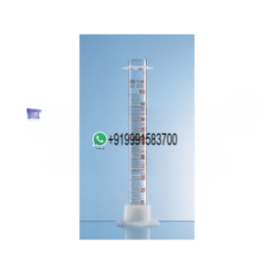 Measuring Cylinder with Plastic base, Class B for Science Lab