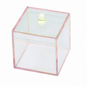 Glass Cube Hollow for Physics Lab