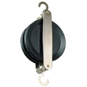 Pulley Double Parallel Plastic for Physics Lab