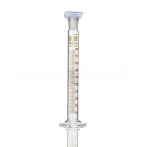 Measuring Cylinder with Interchangeable, Stopper, Class-A for Science Lab