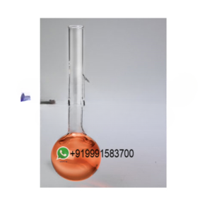 Flask Distillation , With Side Tube for Science Lab