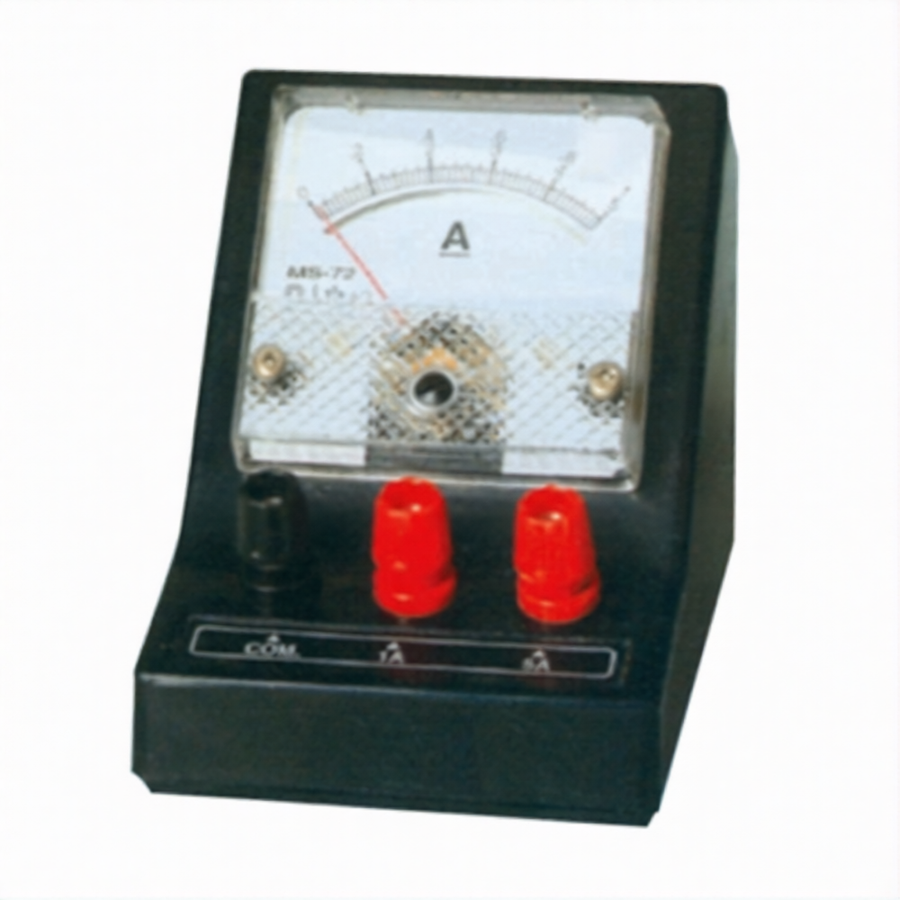 Meter - Dual Scale Ammeter for Physics Lab