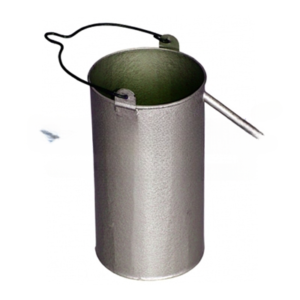 Displacement Vessel Tin Large for Physics Lab