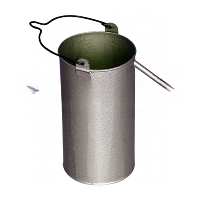 Displacement Vessel Tin Large for Physics Lab