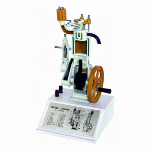 4-Stroke Diesel Engine for Physics Lab