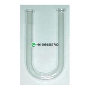 Calcium Chloride Tube, U Shape for Science Lab
