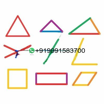 Geometry Geo Sticks for Maths Lab