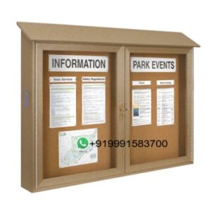 Two Door Letter Board for Whiteboard Lab