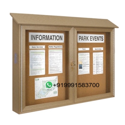 Two Door Letter Board for Whiteboard Lab