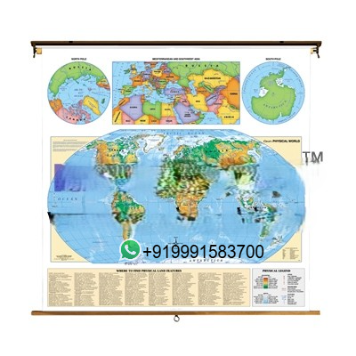 Maps Manufacturers for Teaching Equipments Lab