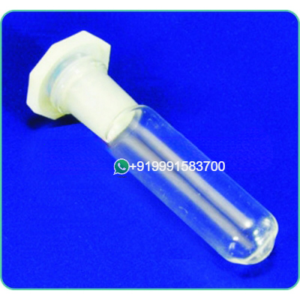 Test Tube Stoppered with interchageable stopper, Graduated for Science Lab