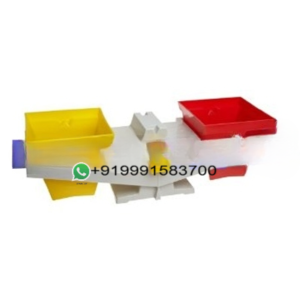 Elementary two-pan balance for Maths Lab