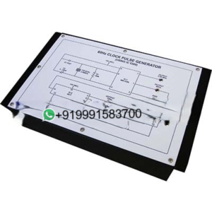 60 Hz Clock Pulse Generator Trainer for Vocational Training and Didactic Labs