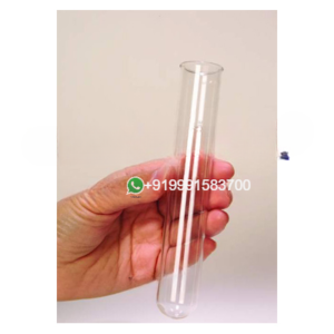 Test tubes round bottom, Rim / Rimless, Plain for Science Lab