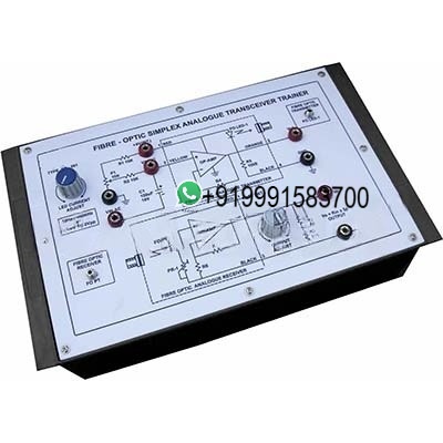 Analogue Signal Sampling and Reconstrucion Trainer for Vocational Training and Didactic Labs