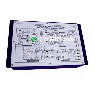 Differential Phase Shift Keying Modulation And Demodulation Trainer for Vocational Training and Didactic Labs