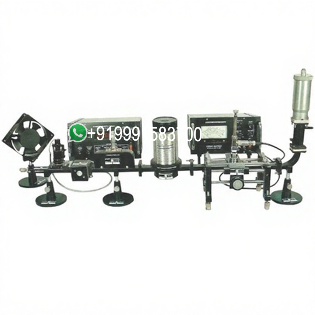 Gunn Microwave Test Bench for Vocational Training and Didactic Labs