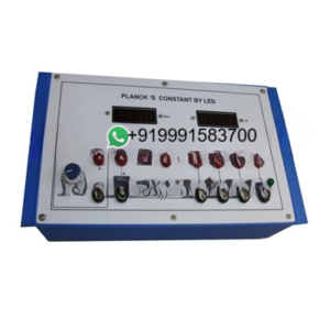 Plancks Constant by LED for Vocational Training and Didactic Labs