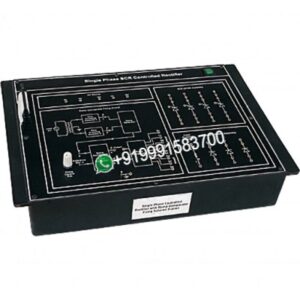Single Phase Controlled Rectifier with Cosine Firing Scheme Trainer for Power Electronics Teaching Labs