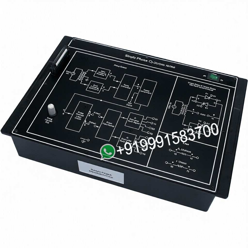 Single Phase Cycloconverter Trainer for Power Electronics Teaching Labs