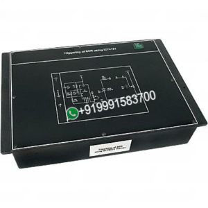 Triggering of SCR using 7421IC Trainer for Power Electronics Teaching Labs