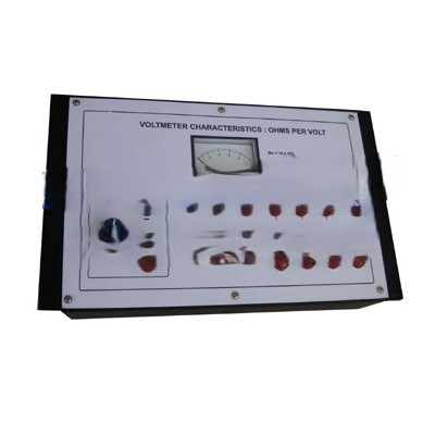 VOLTMETER CHARACTERISTICS: OHMS PER VOLT for Vocational Training and Didactic Labs