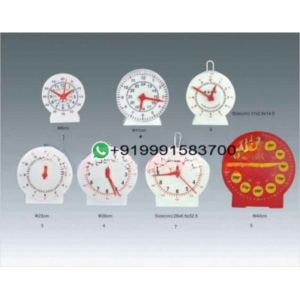 Teacher and Pupil Clock for Maths Lab