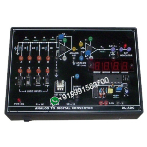 Analog to Digital Converter (A to D) for Vocational Training and Didactic Labs