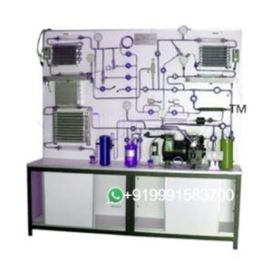 Commercial refrigeration training unit for engineering schools.