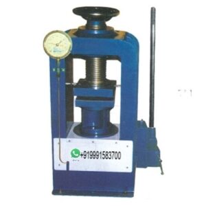 Compression Testing Machine (Channel Type Load Frame) Hand Operated For Testing Lab for Concrete Testing Lab