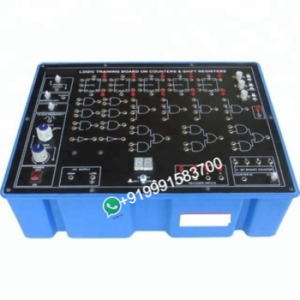 Logic Training Board on Counters & Shift Registers for Vocational Training and Didactic Labs