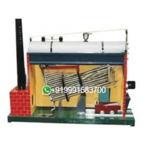 Model of Babcock and Wilcox Boiler - Heat Transfer Training Systems and Heat Lab Engine Trainers for engineering schools