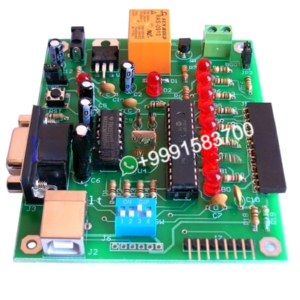 PIC USB Microcontroller Development Board for Vocational Training and Didactic Labs