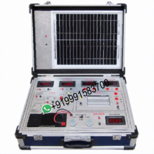 Photovoltaic Solar Energy Unit Trainer for engineering schools