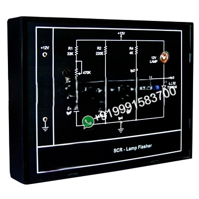 SCR D.C. Circuit Breaker for Power Electronics Trainer Training Labs for Vocational Training and Didactic Labs