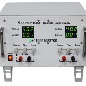 2 x 0 -40V/5A Dual DC Power Supply Scientech 4180A