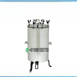 VERTICAL AUTOCLAVE DOUBLE WALL STAINLESS STEEL