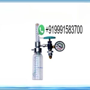OXYGEN REGULATOR WITH FLOW METER & HUMIDIFIER BOTTLE