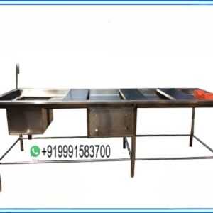 AUTOPSY TABLE STAINLESS STEEL