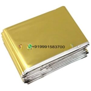 Ambulance Emergency Blanket Silver and Gold