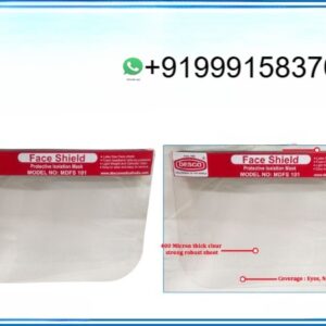 FACE SHIELD DISPOSABLE 400 MICRON