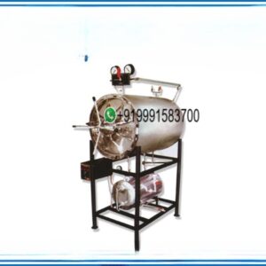 HORIZONTAL AUTOCLAVE CYLINDRICAL STAINLESS STEEL
